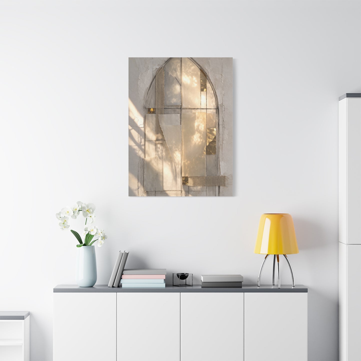 Chapel Light Abstraction Wall Art & Canvas Print