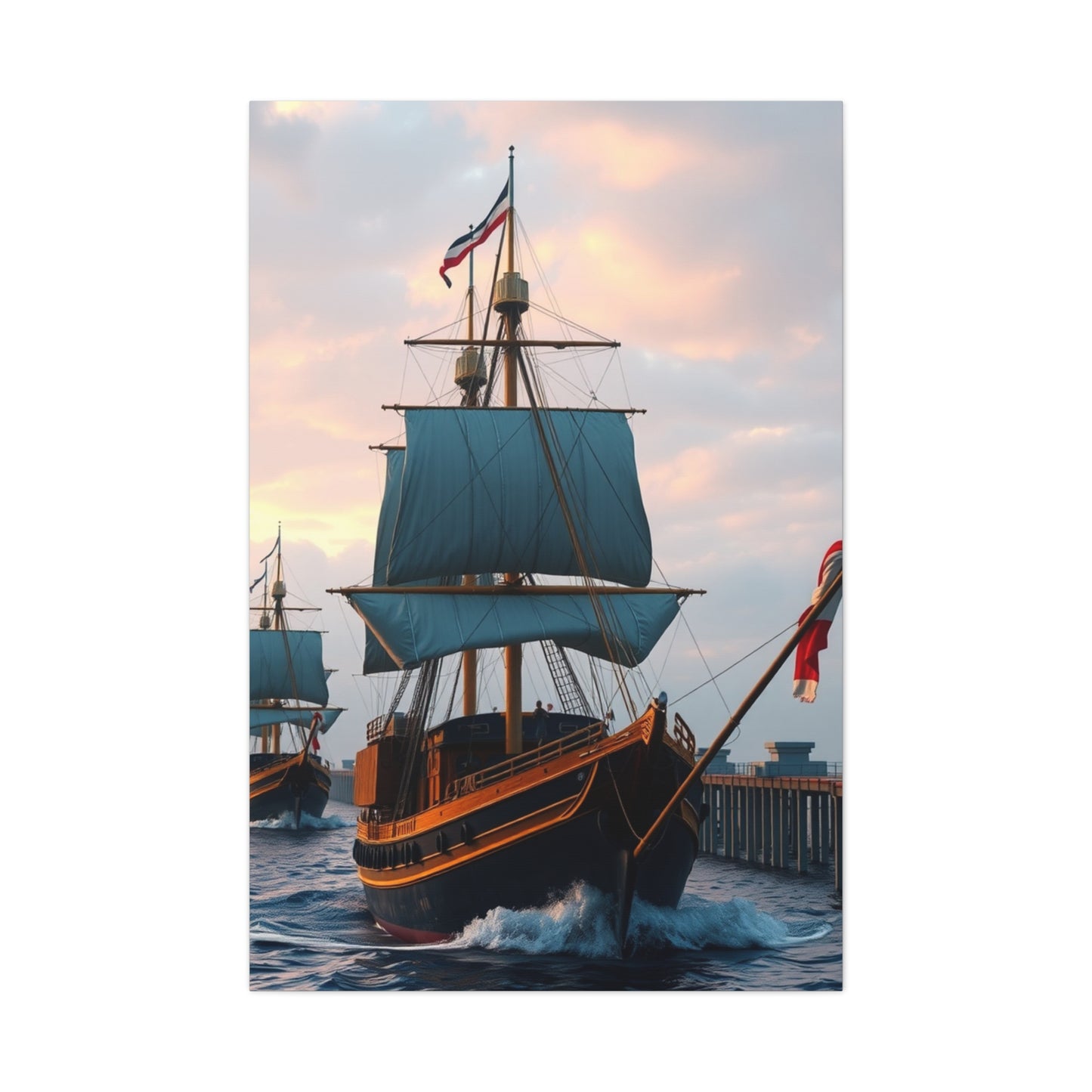 Supreme Ship Art Collection Wall Art & Canvas Print