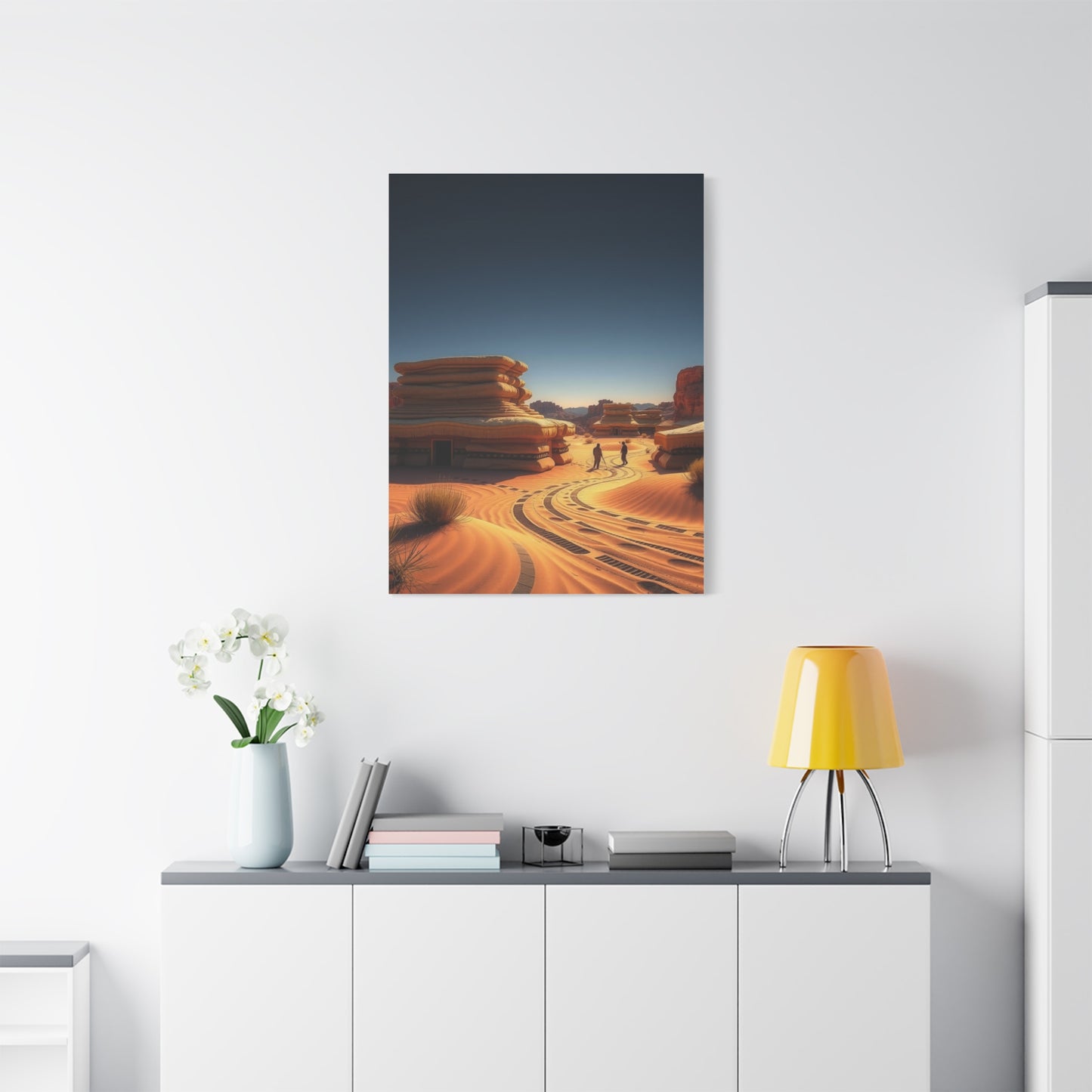 Vast Expanse Portrait Wall Art & Canvas Print