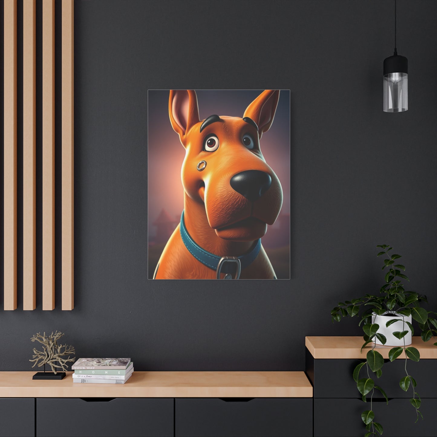 Supreme Scooby-Doo (TV Series) Characters Art Collection Wall Art & Canvas Print