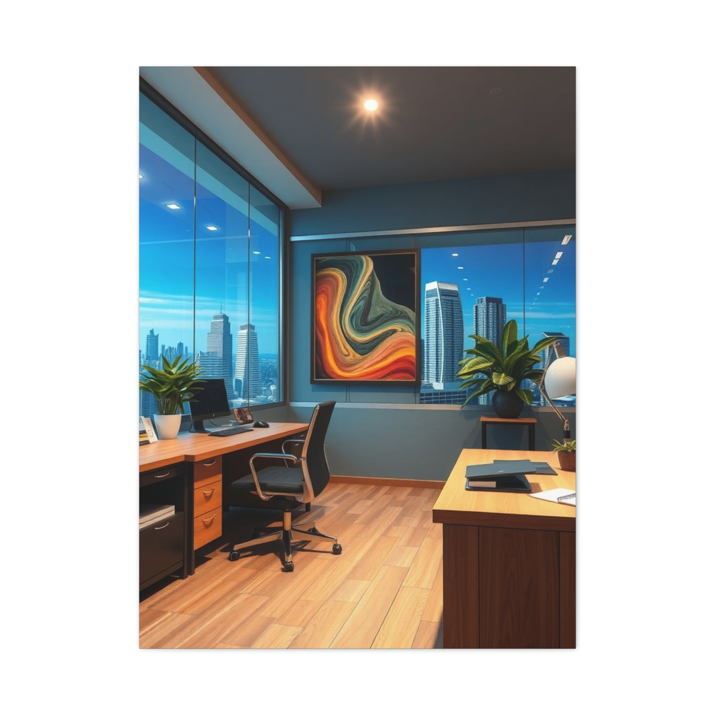Executive Elegance Canvas Wall Art & Canvas Print