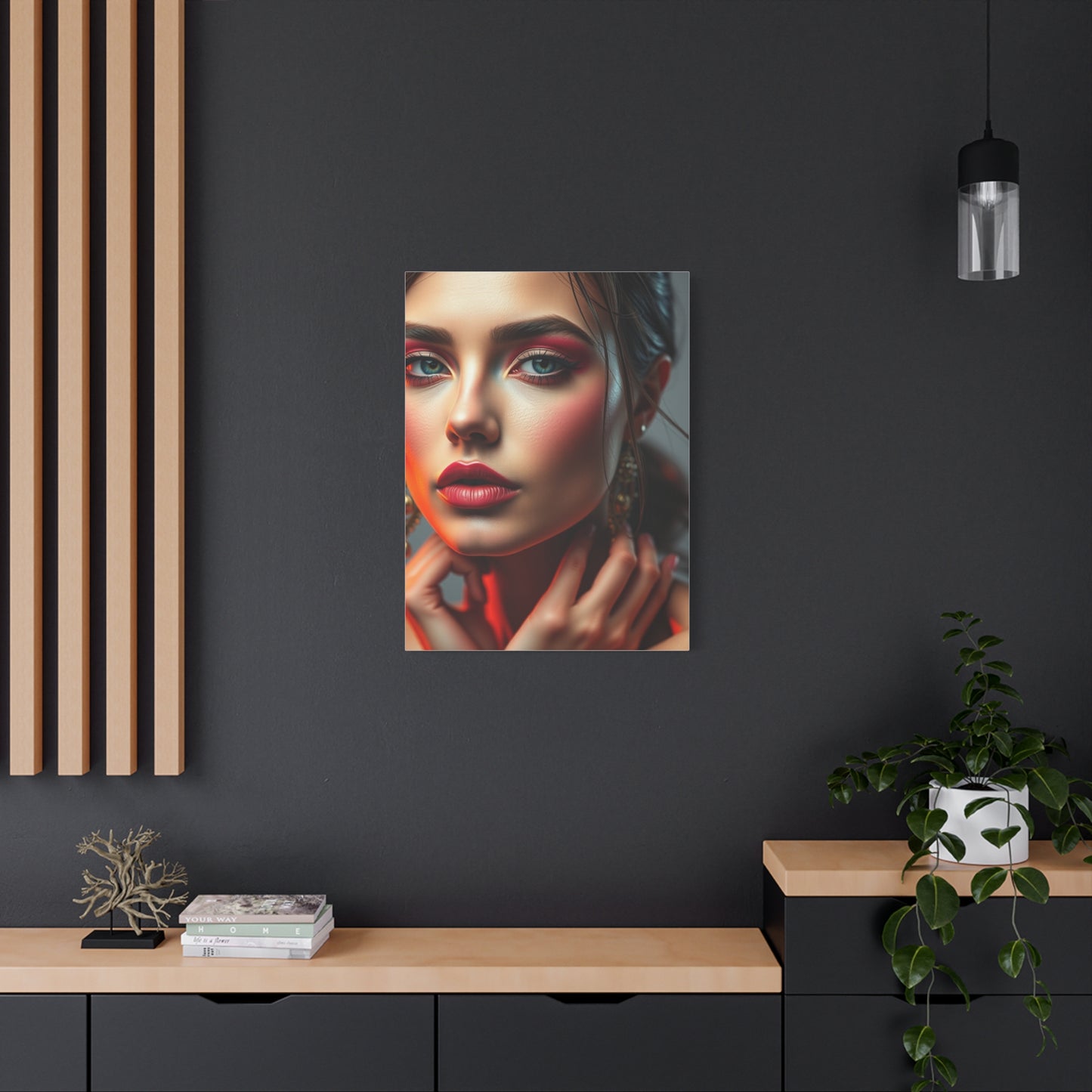 Masterpiece Makeup & Cosmetics Art Vision Wall Art & Canvas Print