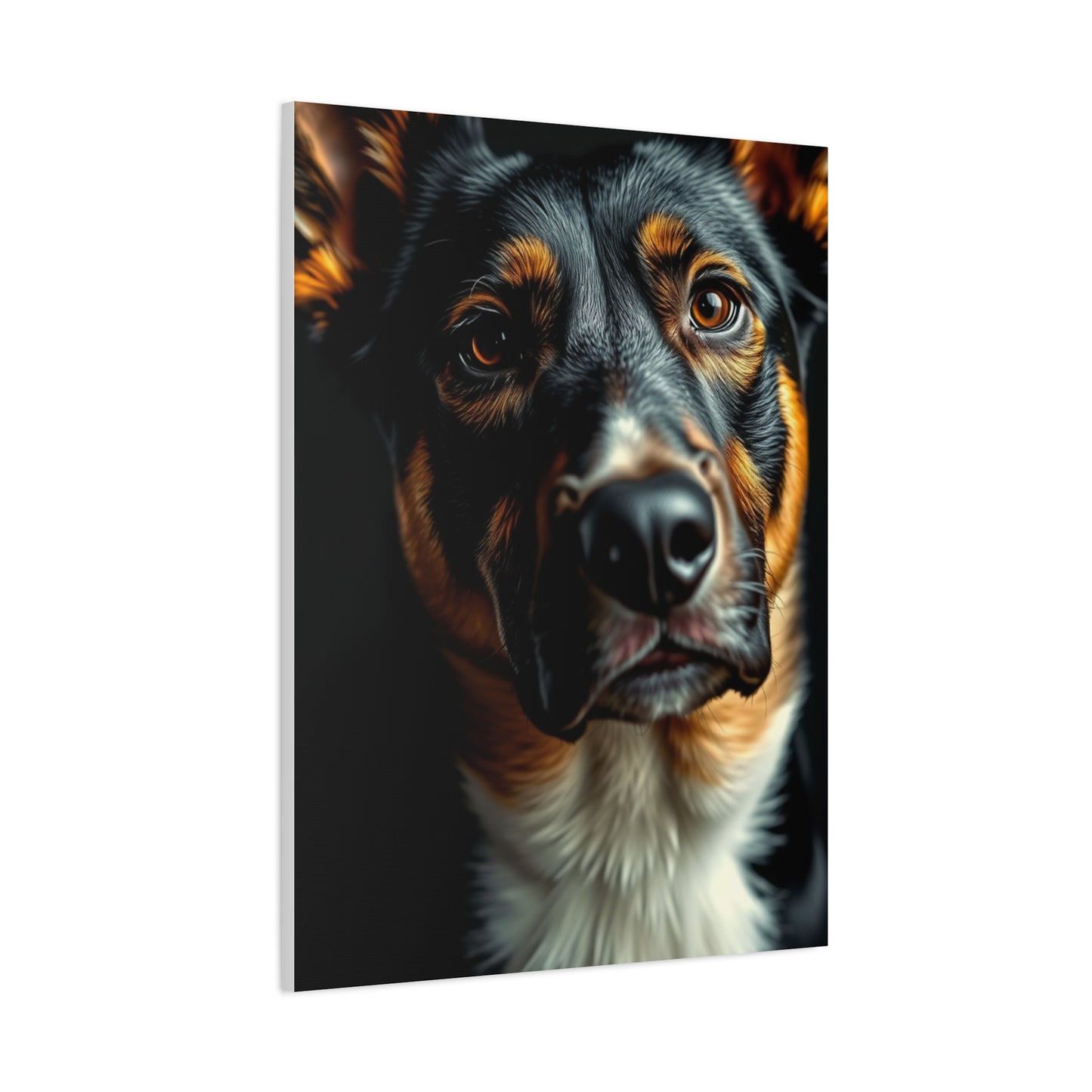 Supreme Black and Tan Art Collection Wall Art & Canvas Print