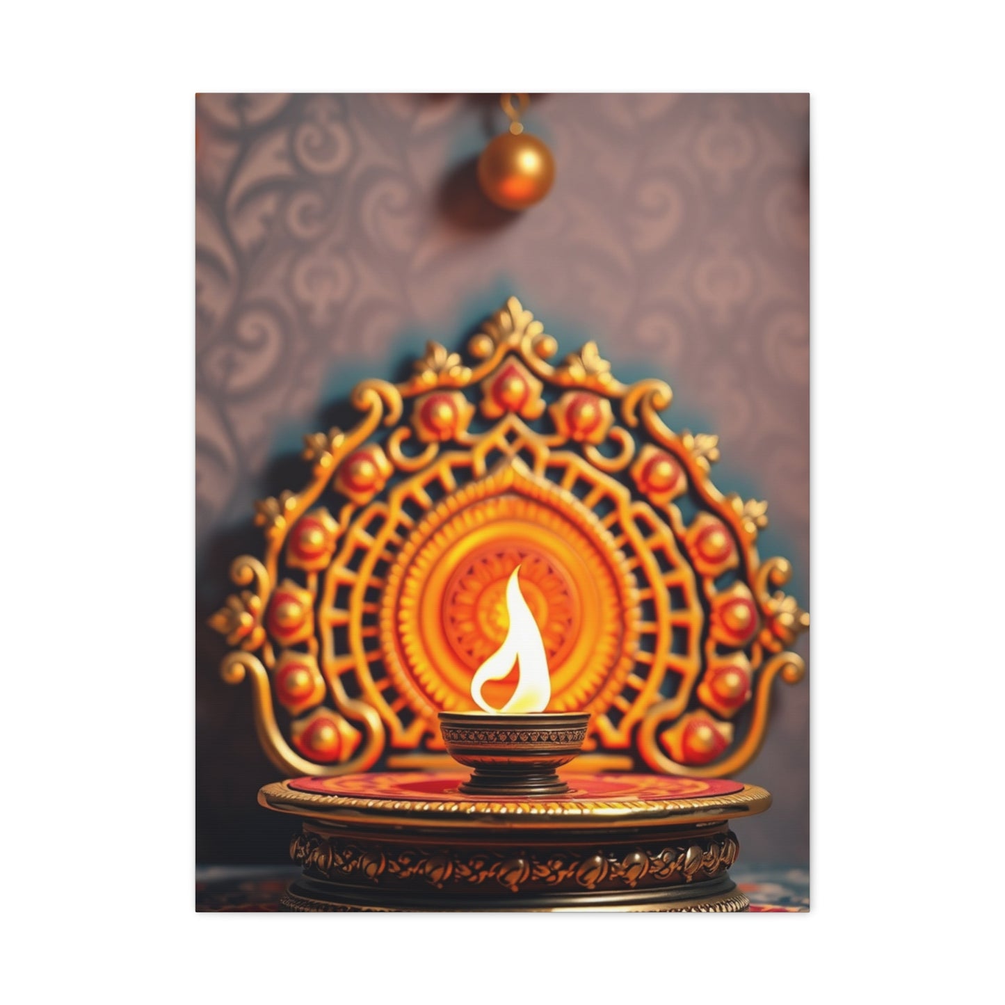 Masterpiece Indian Decor Art Vision Wall Art & Canvas Print