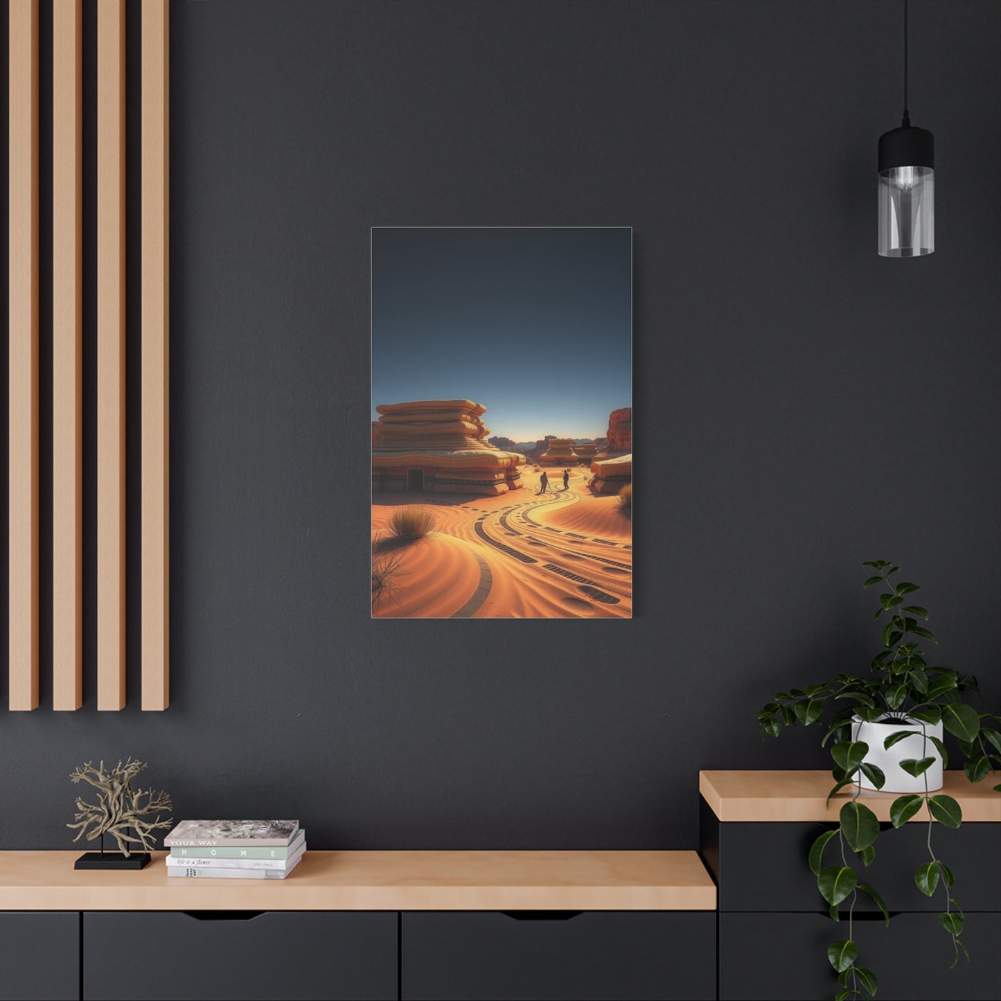 Vast Expanse Portrait Wall Art & Canvas Print