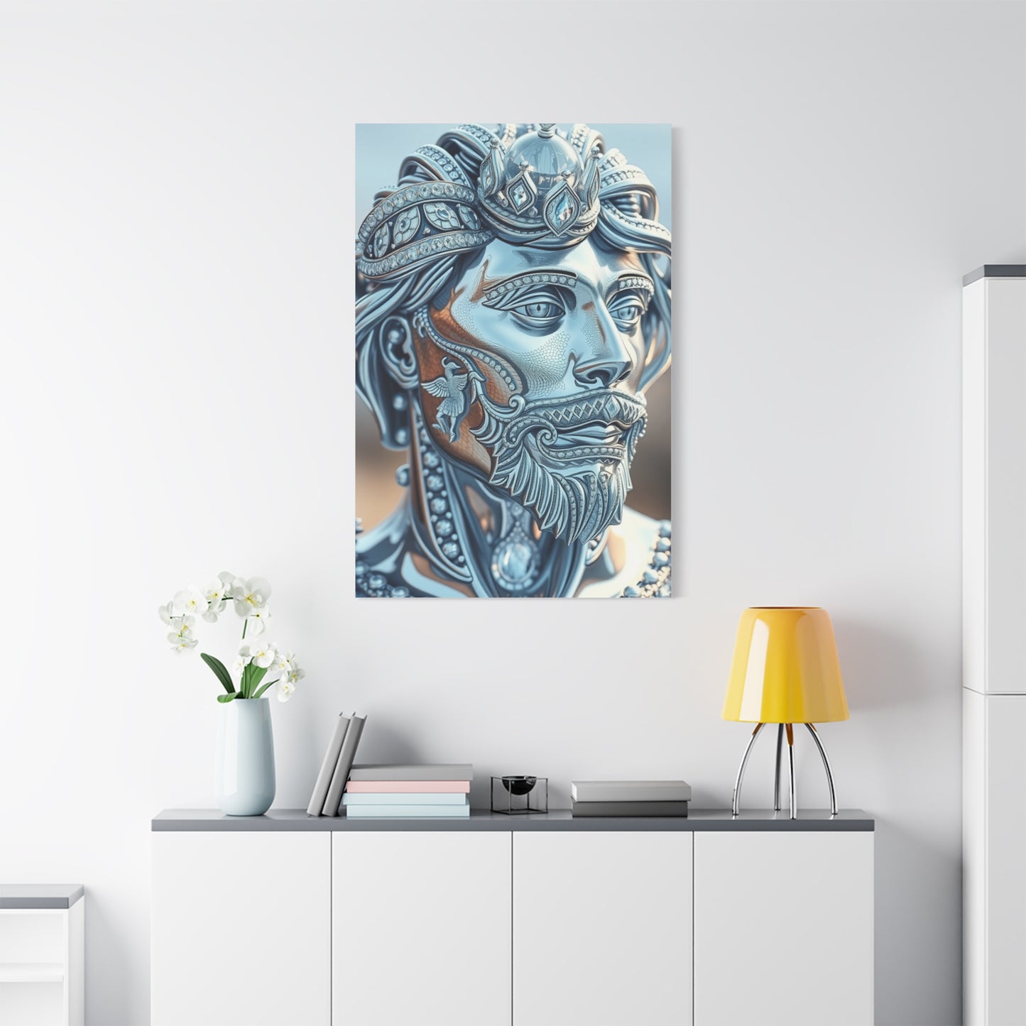 Sterling Serenade Art wall art & canvas print