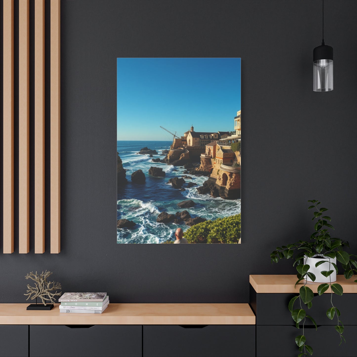 Sapphire Coast Canvas Wall Art & Canvas Print