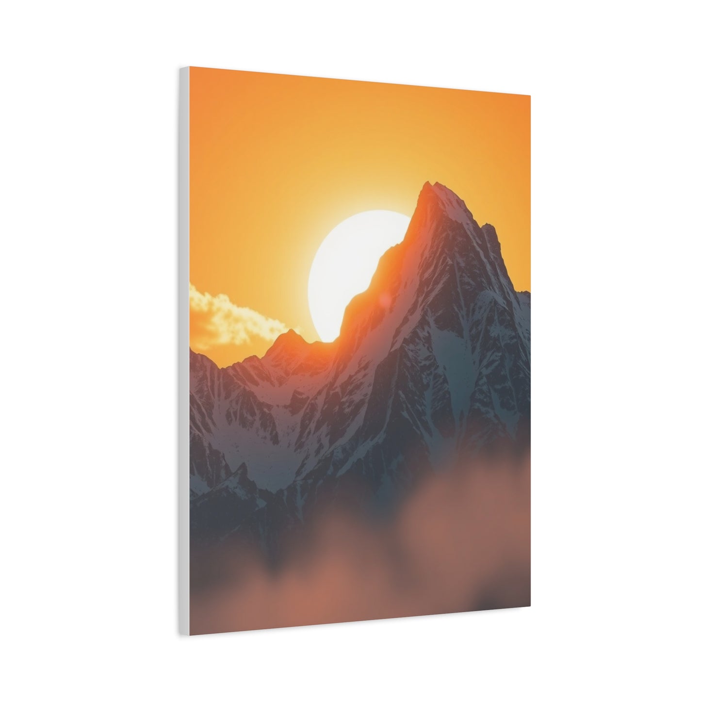 Radiant Summit Masterpiece Wall Art & Canvas Print