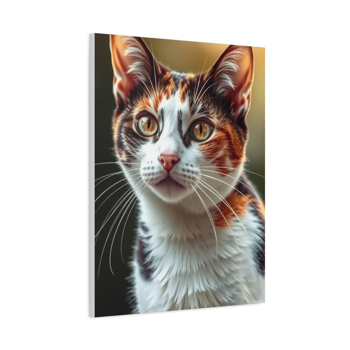 Masterpiece Calico Cat Art Vision Wall Art & Canvas Print