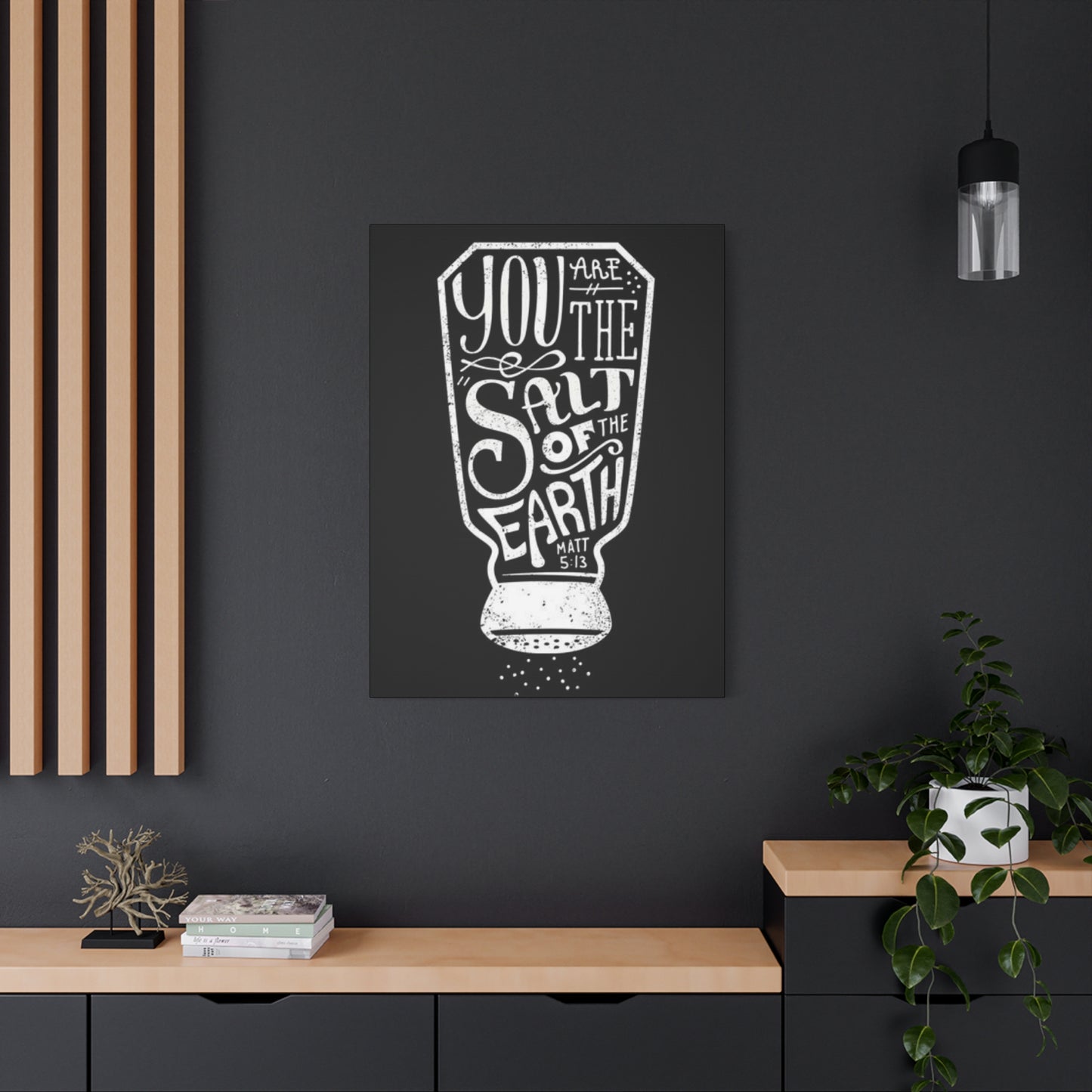 Salt Sprinkler Chalkboard Wall Art & Canvas Prints