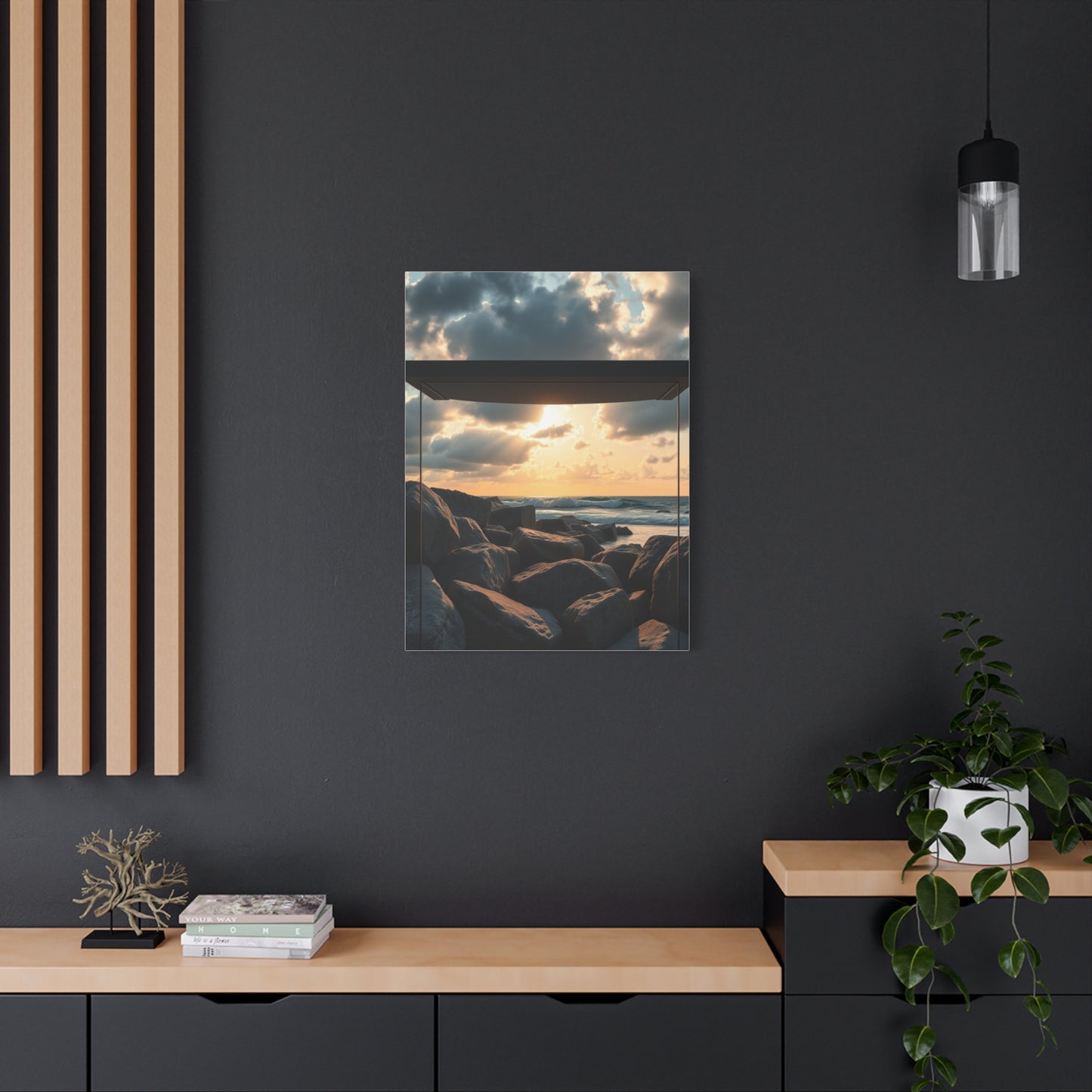 Coastal Panorama Elegance Wall Art & Canvas Print