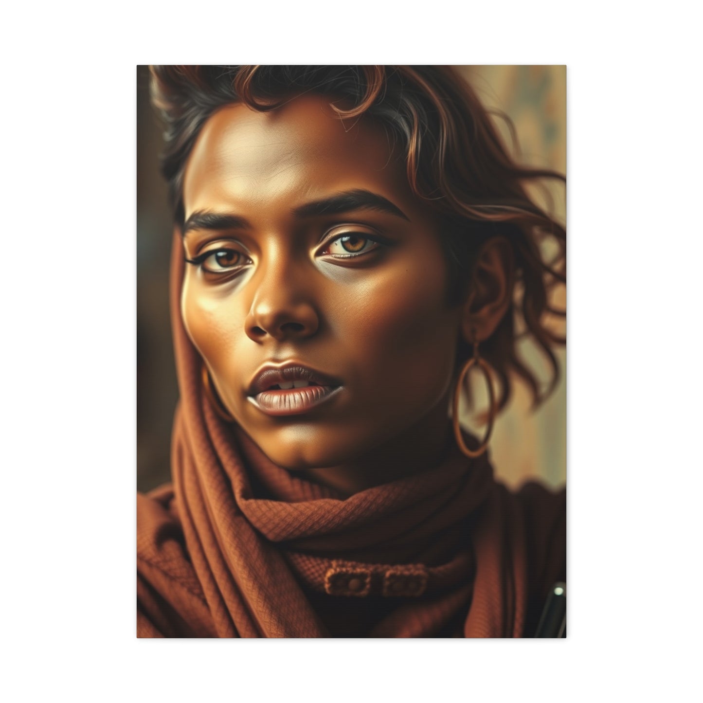 Shades of Brown Art Refined Canvas Wall Art & Canvas Print