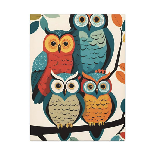 Owls Deco Wall Art & Canvas Prints