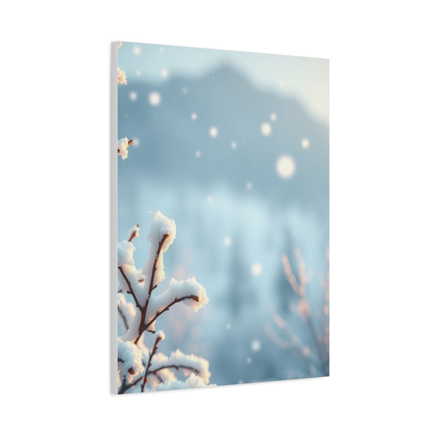 Crystalline Season Canvas Wall Art & Canvas Print