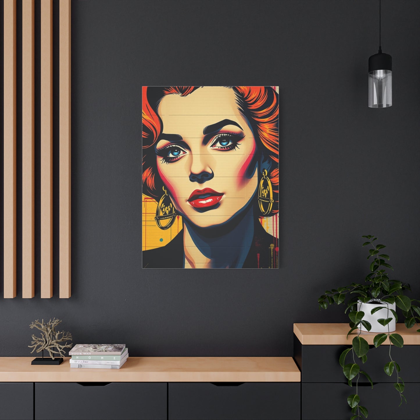 Bold Pop Composition Wall Art & Canvas Print
