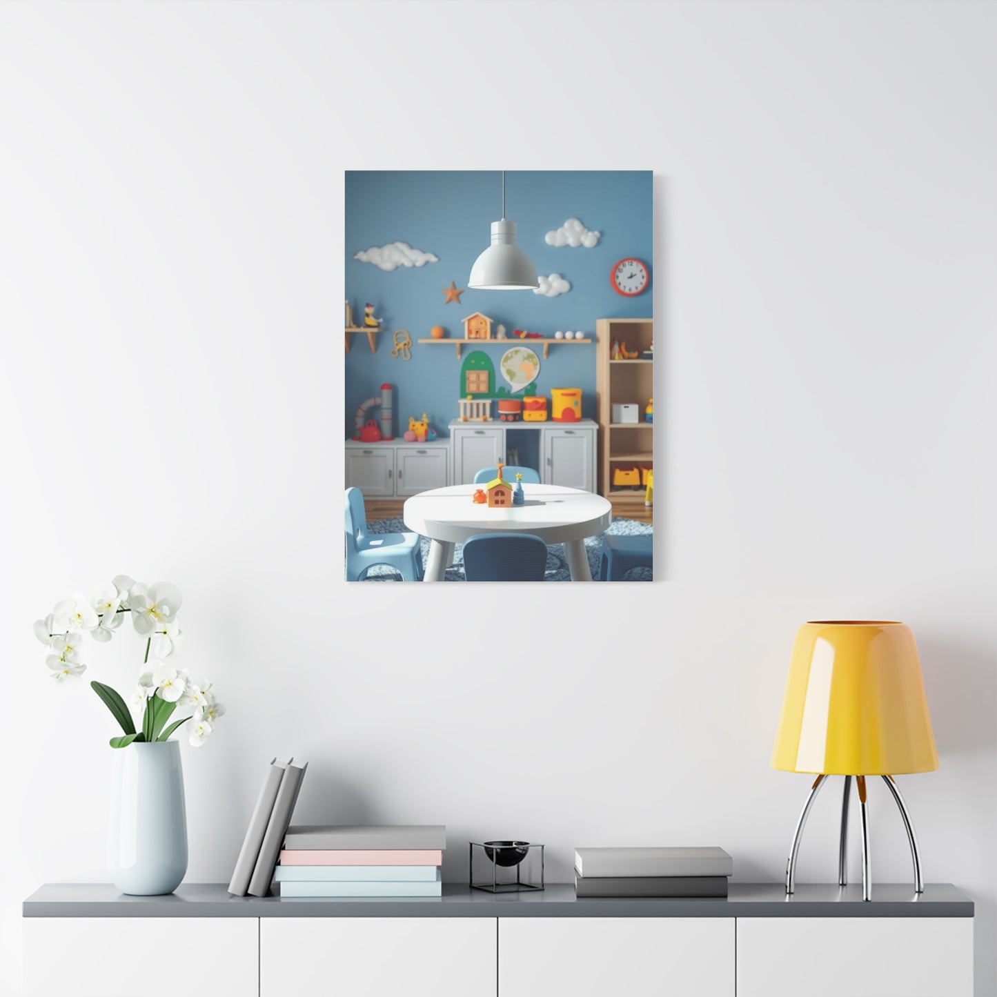 Supreme Kids Playroom Art Collection Wall Art & Canvas Print