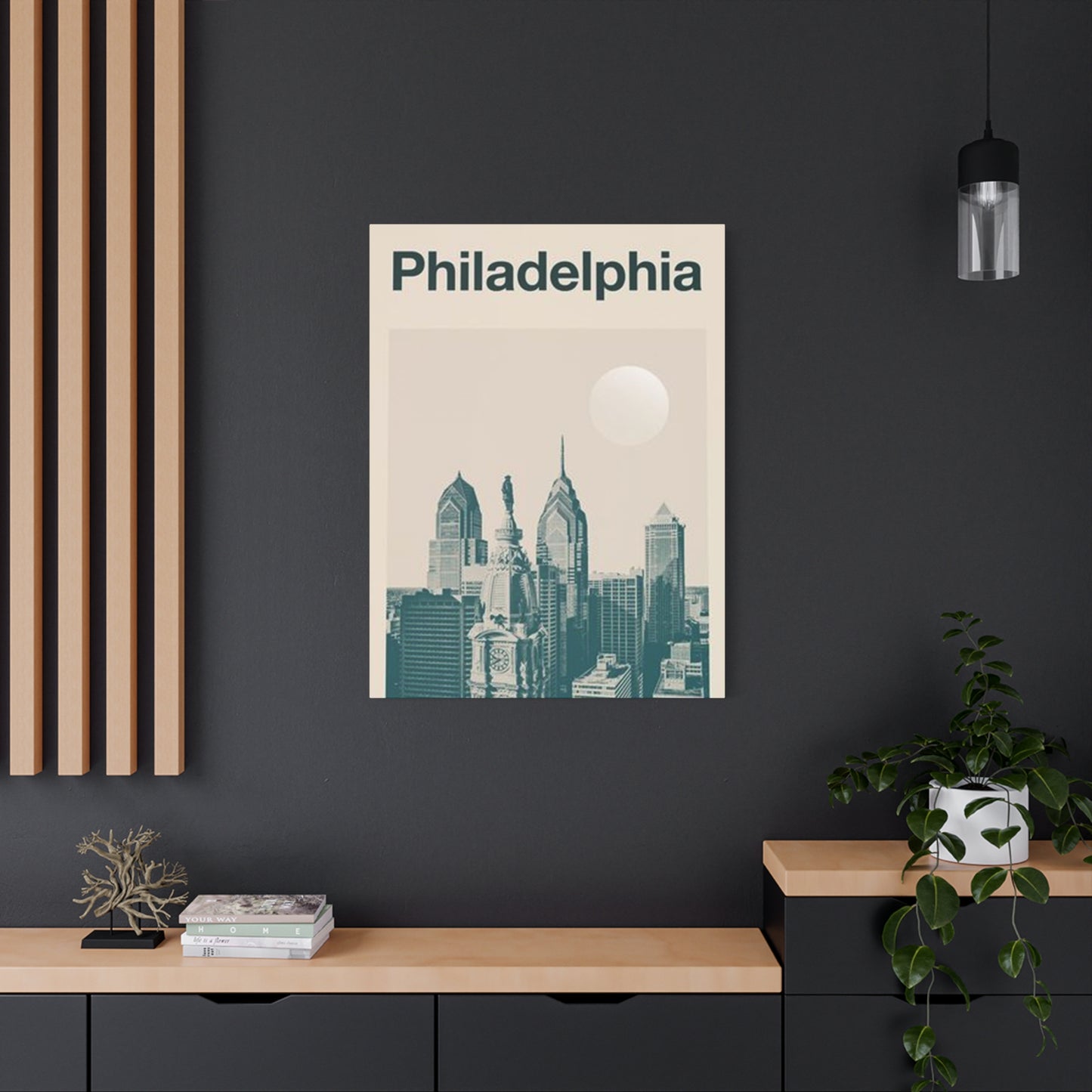 Philadelphia Pennsylvania Skyline Wall Art & Canvas Prints