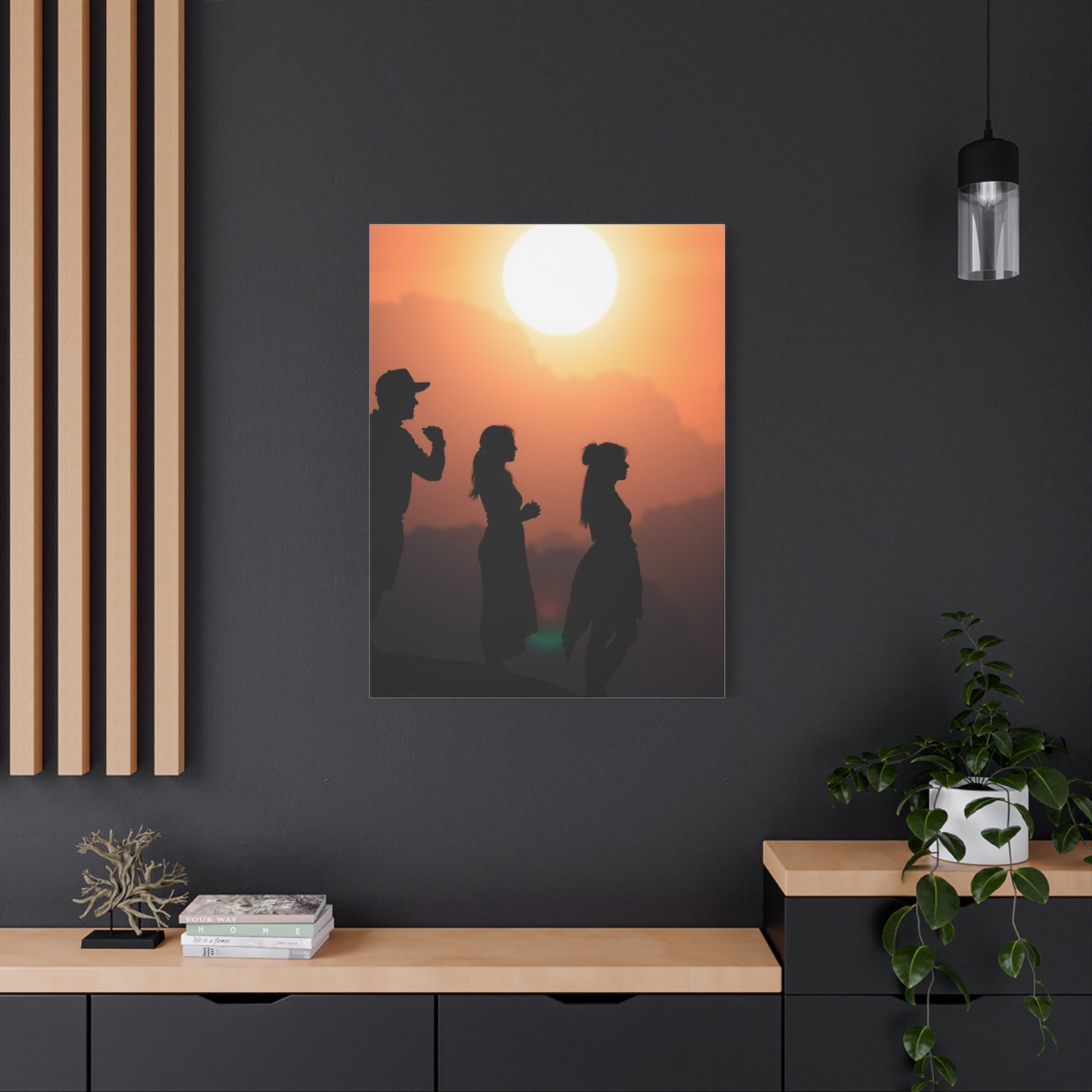 Silhouettes Art Refined Canvas Wall Art & Canvas Print