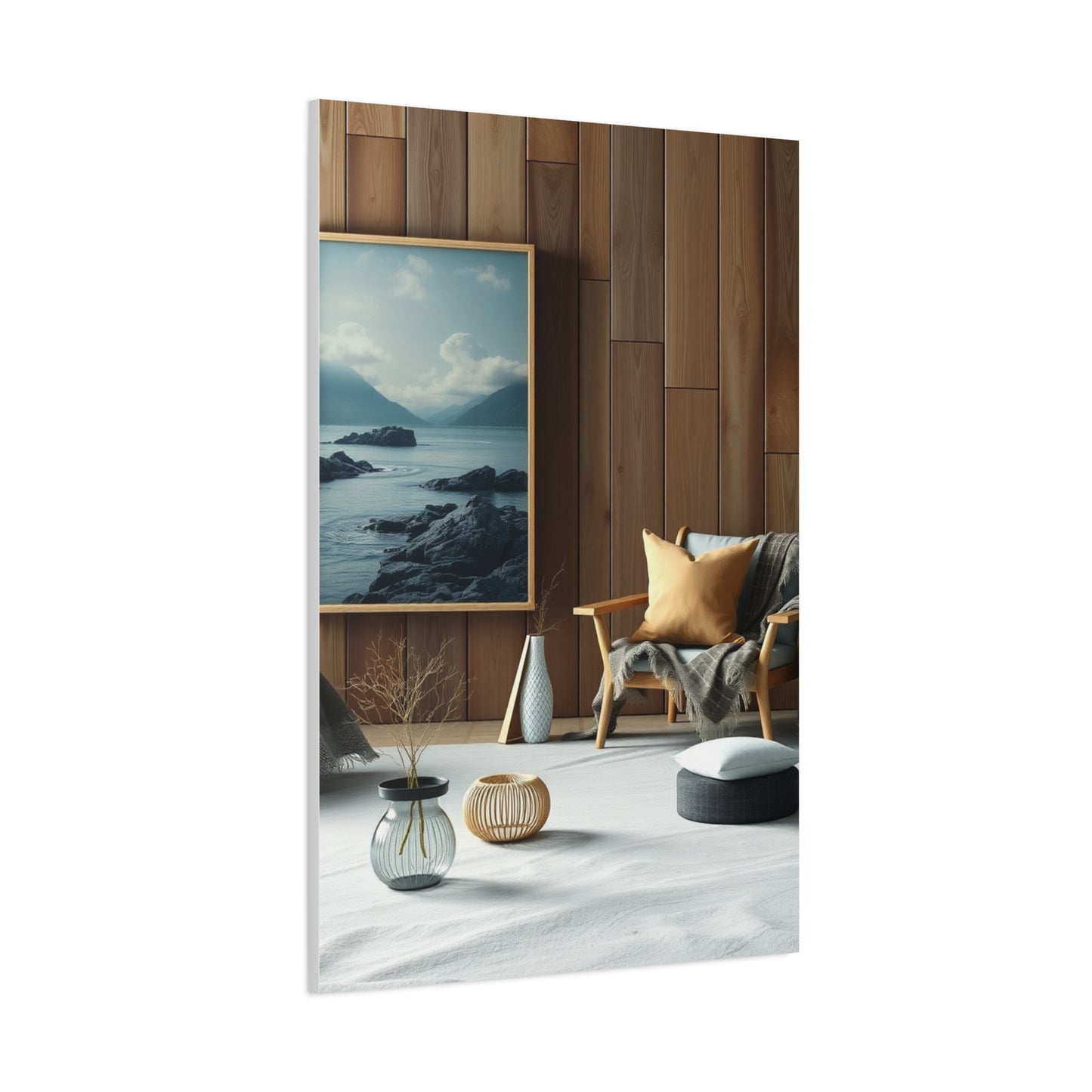 Aurora Whisper Canvas Wall Art & Canvas Print