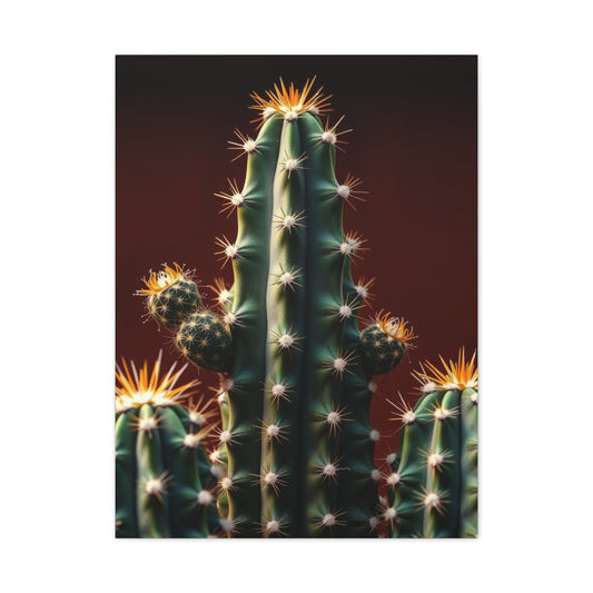 Prickly Serenity Artwork Wall Art & Canvas Print