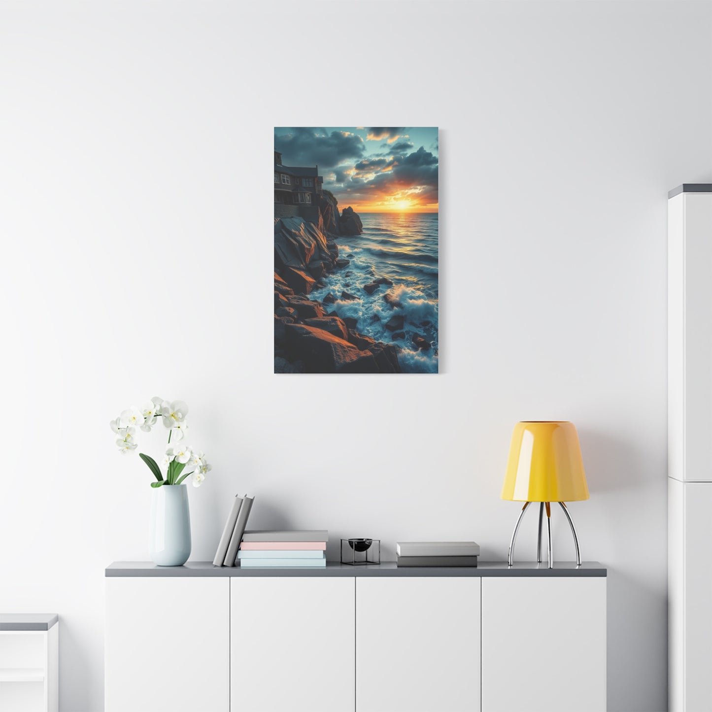Grand Seaside Reverie Wall Art & Canvas Print
