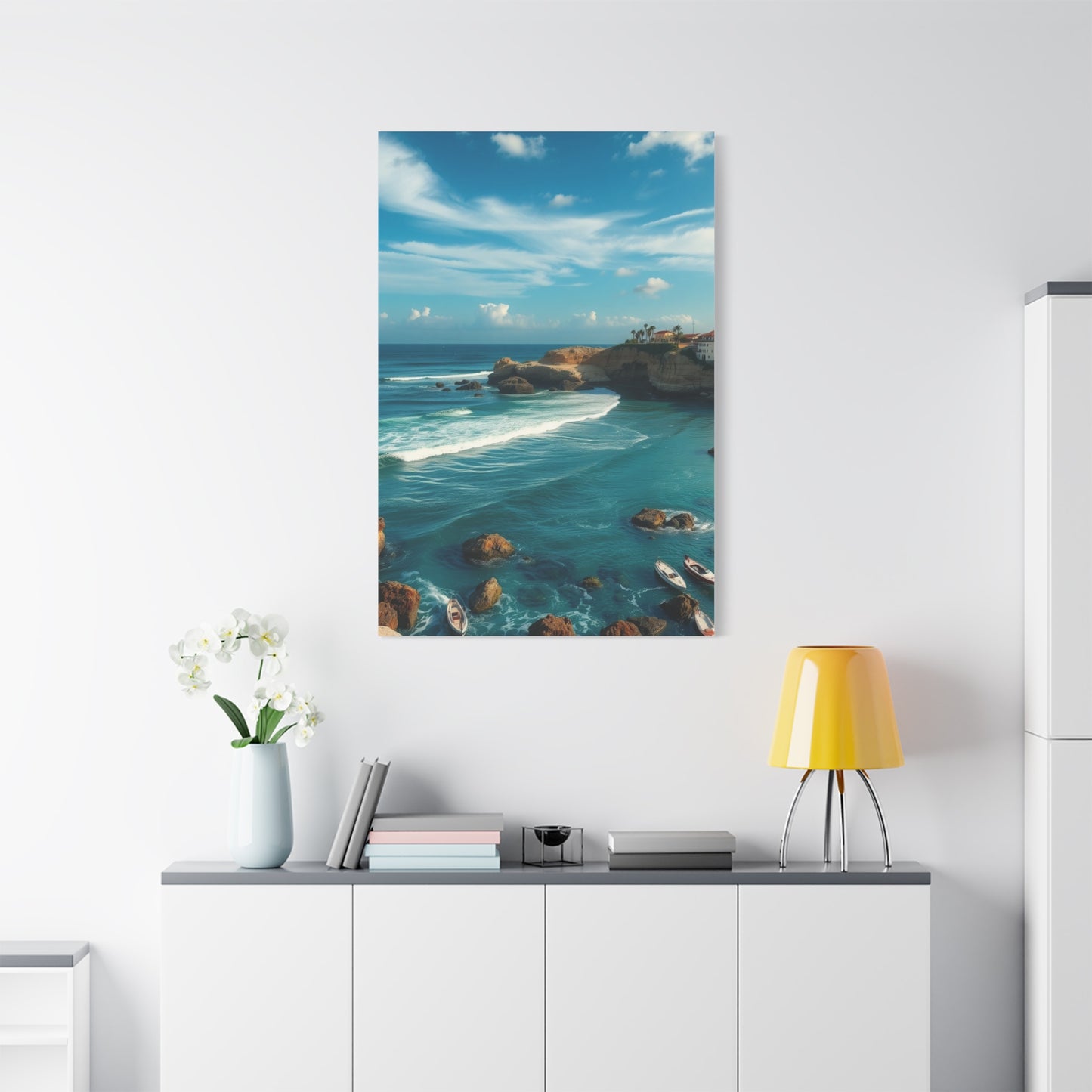 Nautical Elegance Canvas Wall Art & Canvas Print