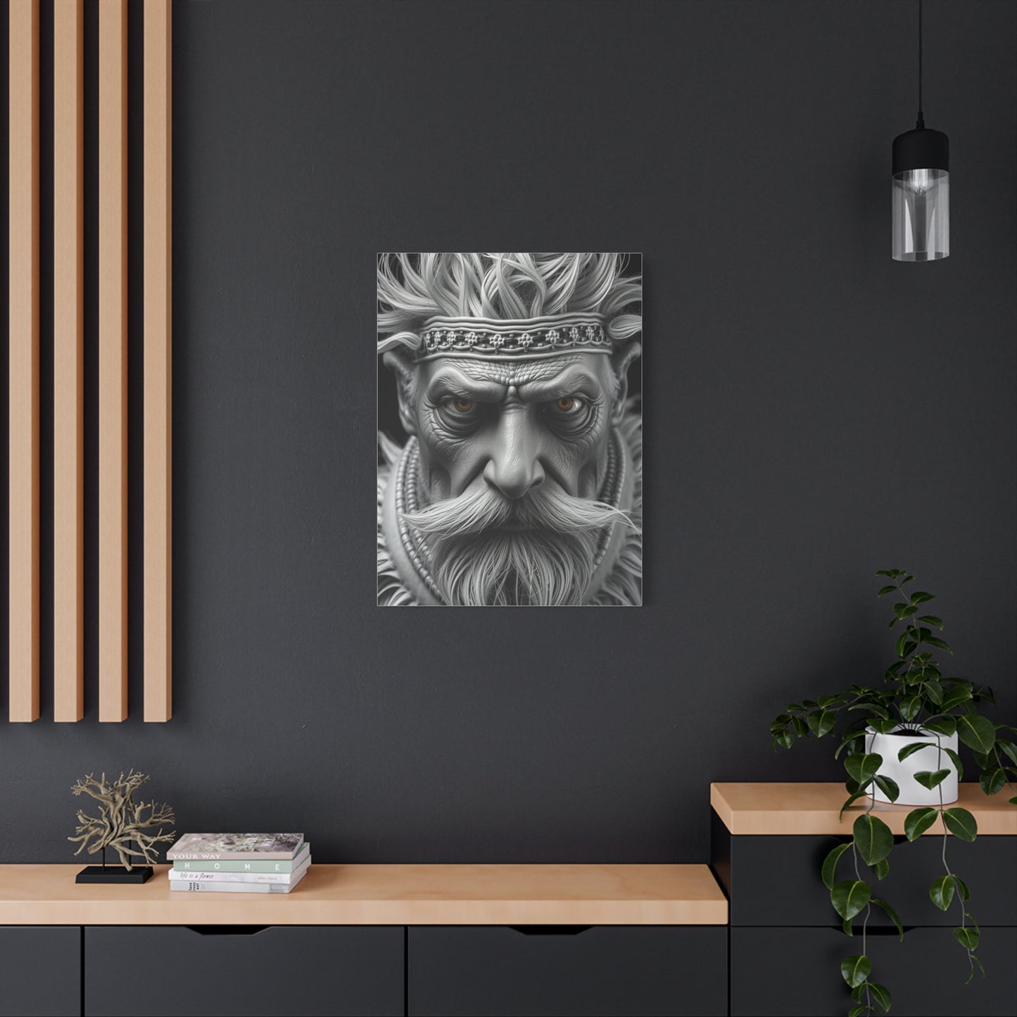 Opulent Contrast Canvas Wall Art & Canvas Print