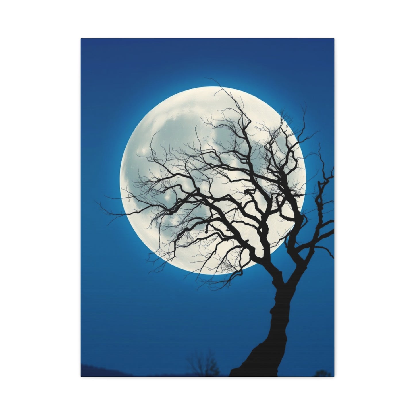 Vision Full Moon Art Art Wall Art & Canvas Print