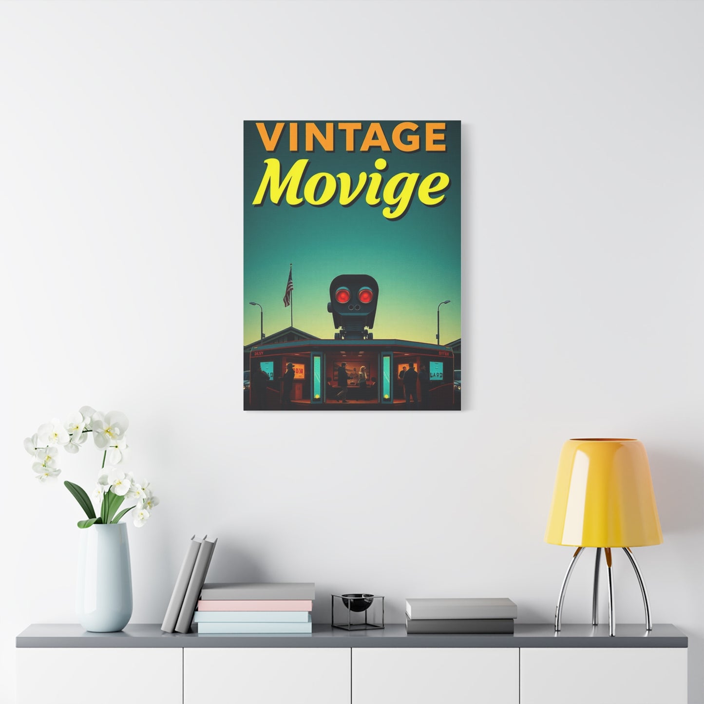 Elite Vintage Movie Posters Art Vision Wall Art & Canvas Print