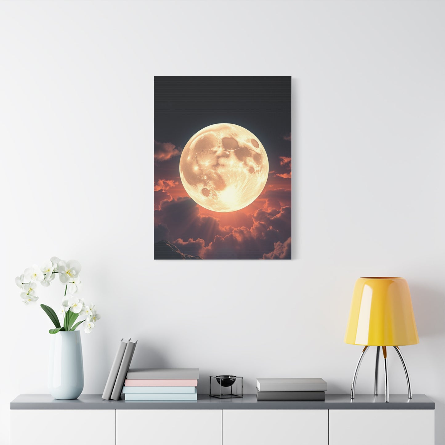Mystical Moonlight Art Wall Art & Canvas Print