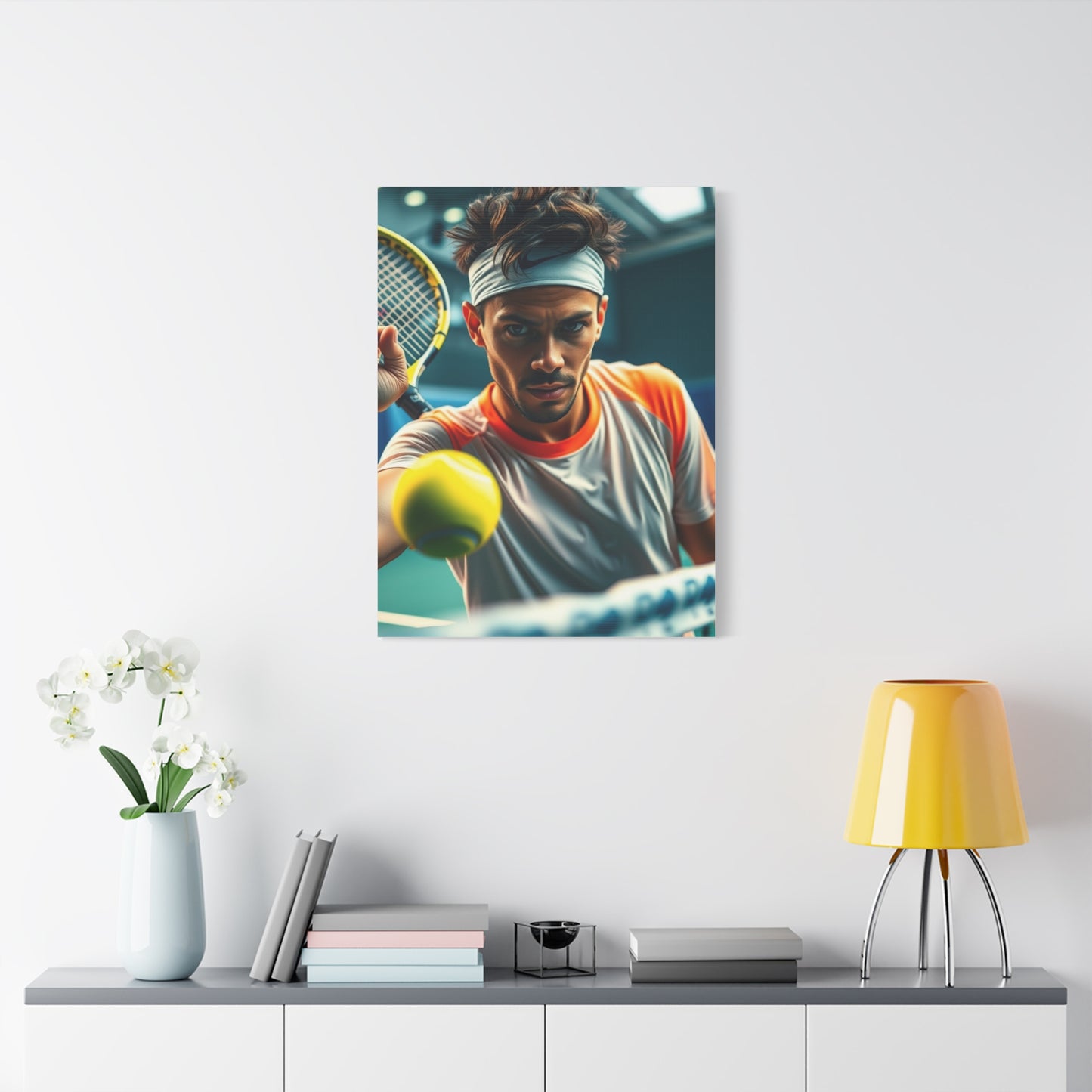 Vision Tennis Art Art Wall Art & Canvas Print