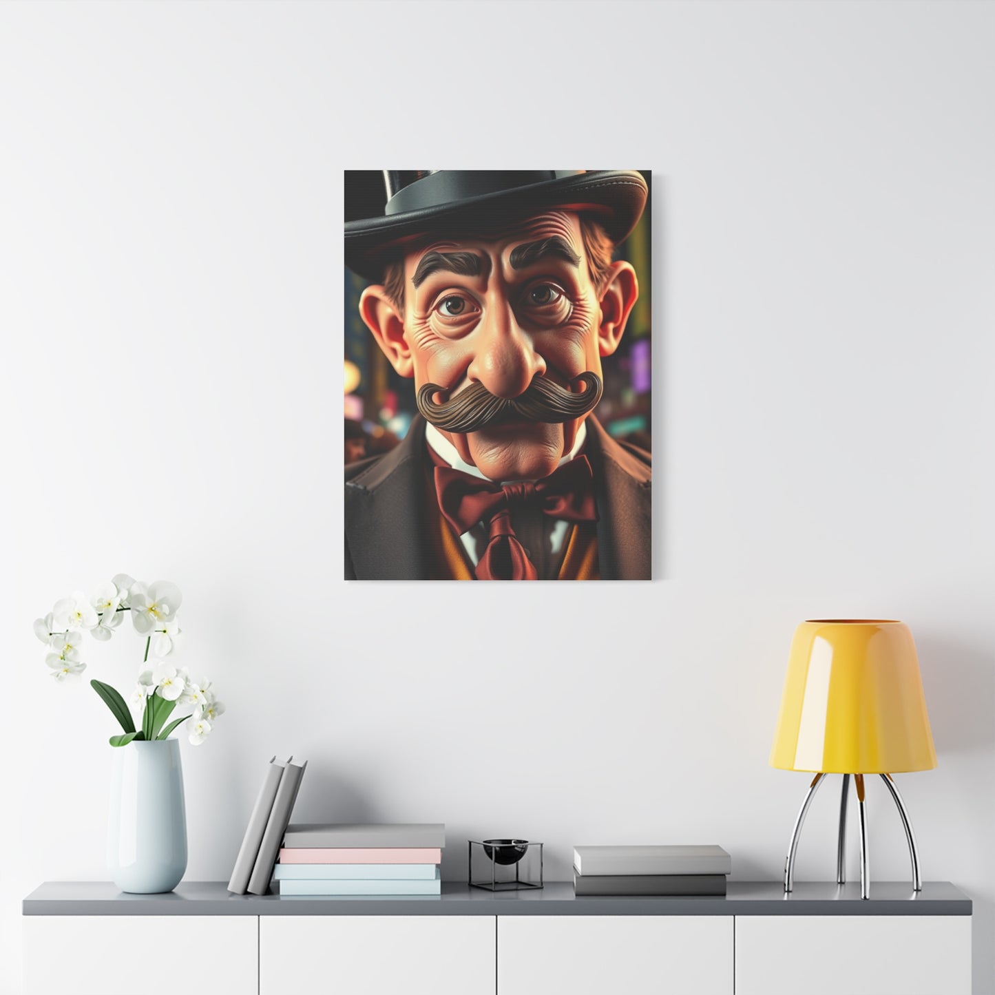 Masterpiece Rich Uncle Pennybags Art Vision Wall Art & Canvas Print