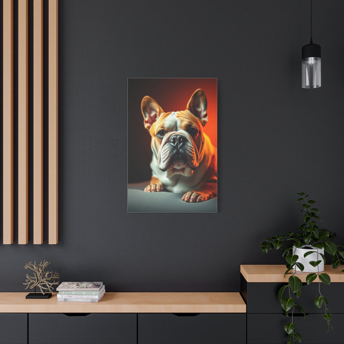 Supreme Bulldog Art Collection Wall Art & Canvas Print