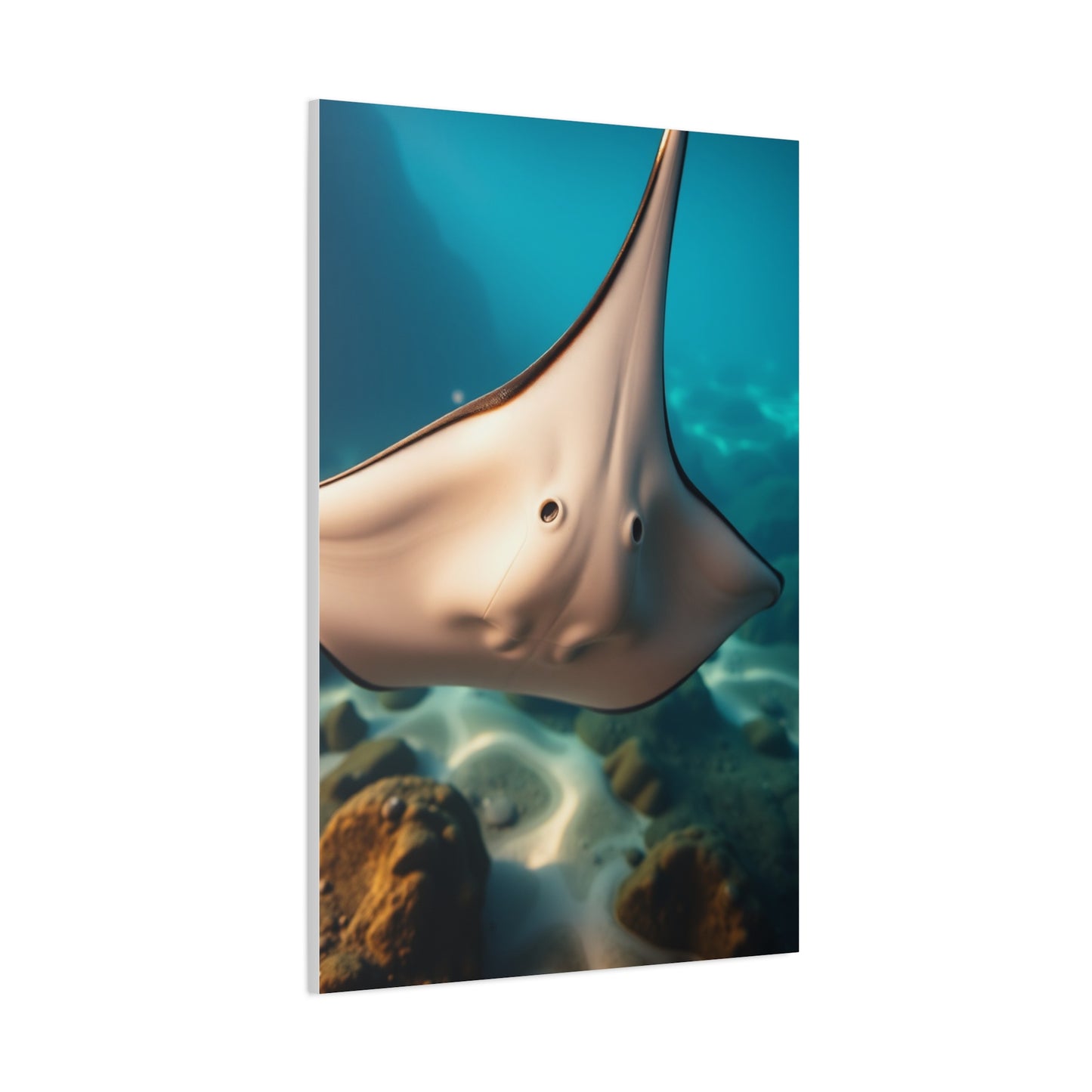 Masterpiece Ray & Stingray Art Vision Wall Art & Canvas Print