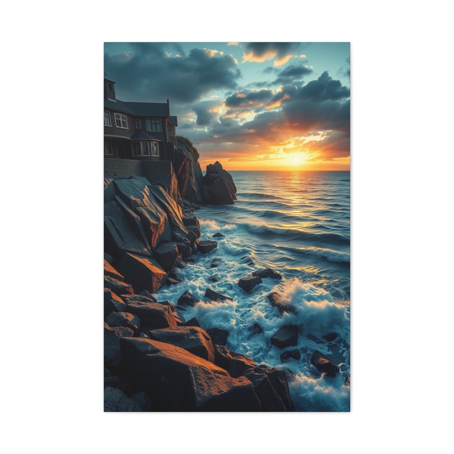 Grand Seaside Reverie Wall Art & Canvas Print