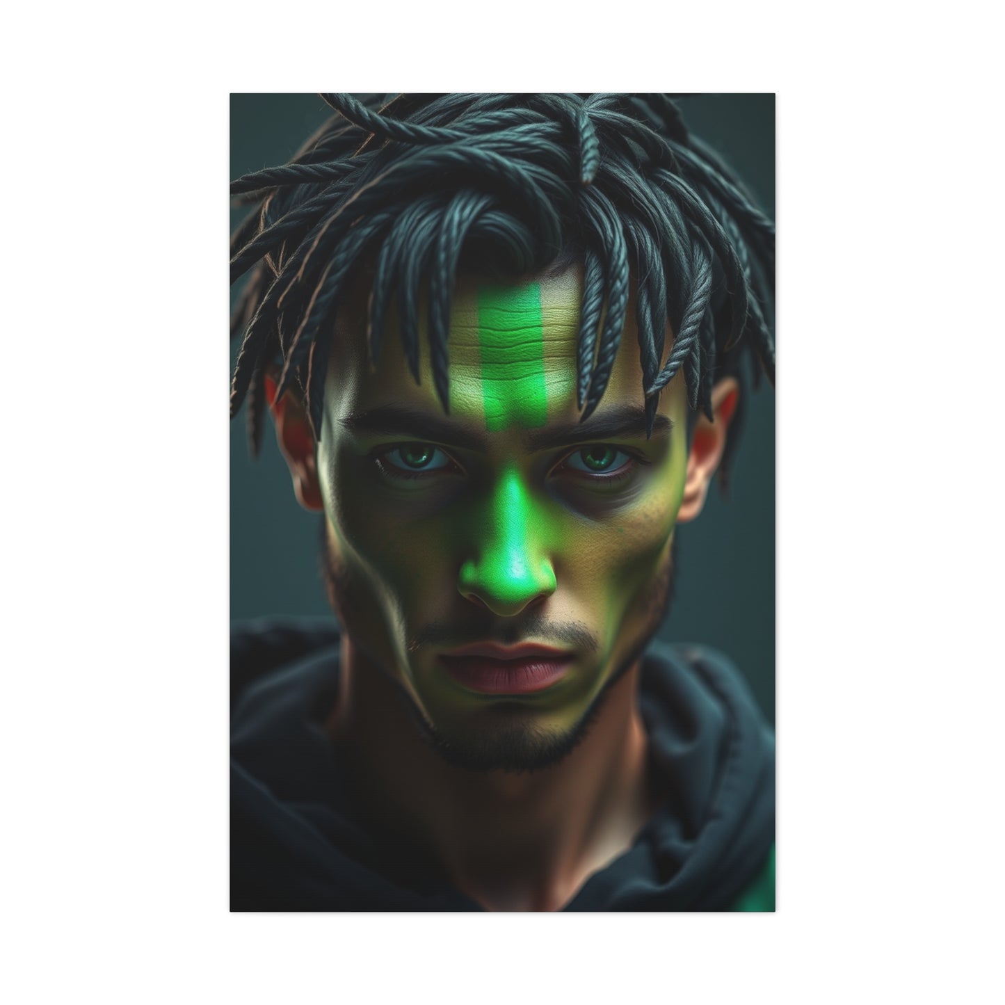 Chartreuse Majesty Artwork Wall Art & Canvas Print