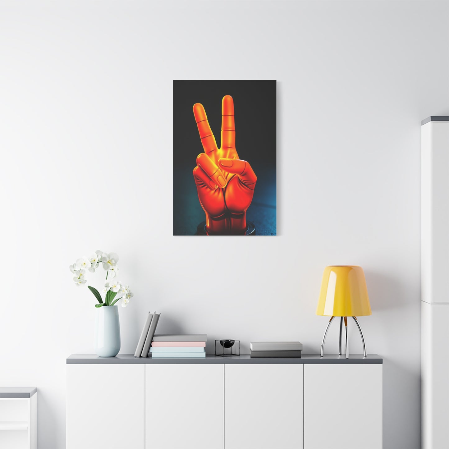 Elite Peace Sign Art Vision Wall Art & Canvas Print