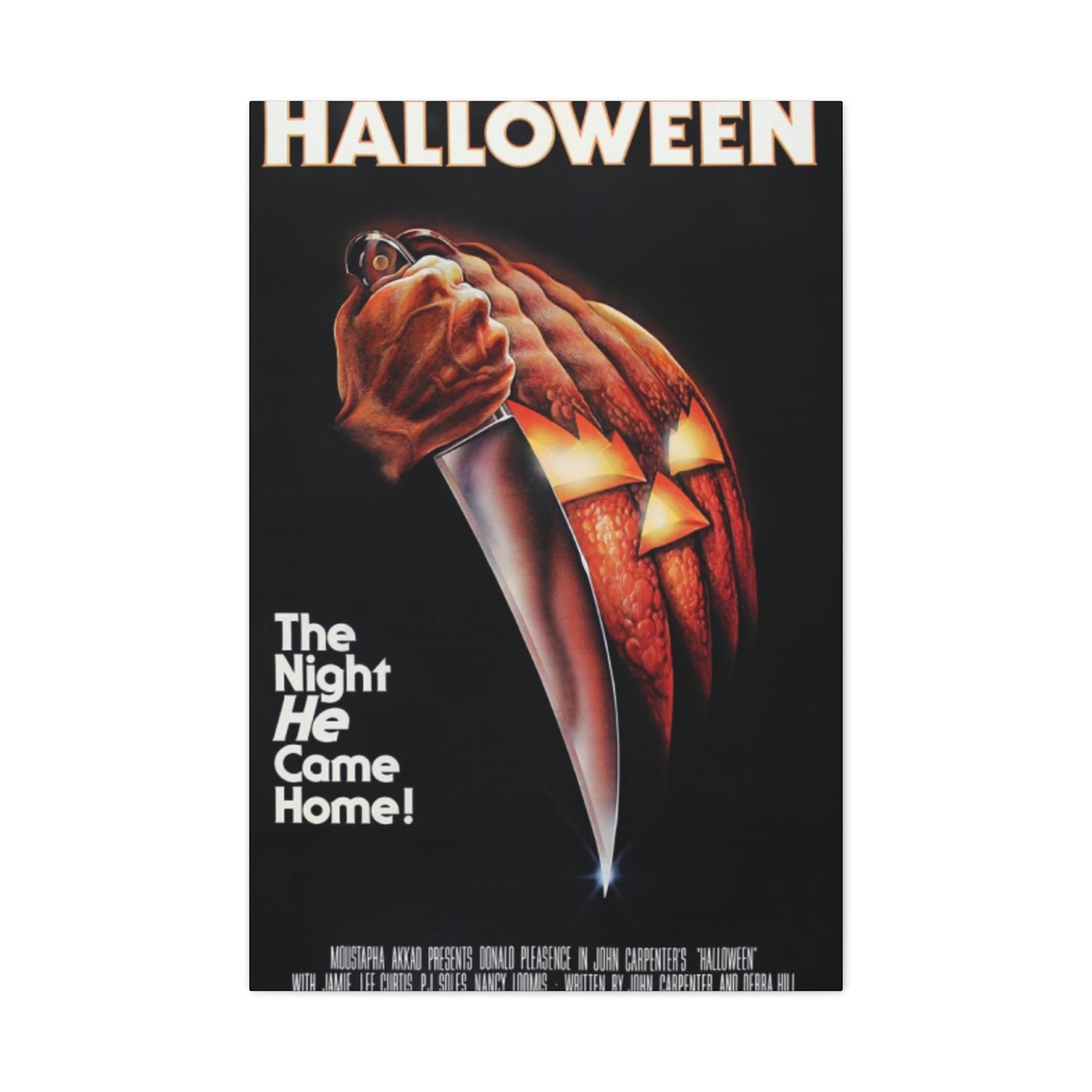 Halloween Horror Movie Poster Wall Art & Canvas Prints
