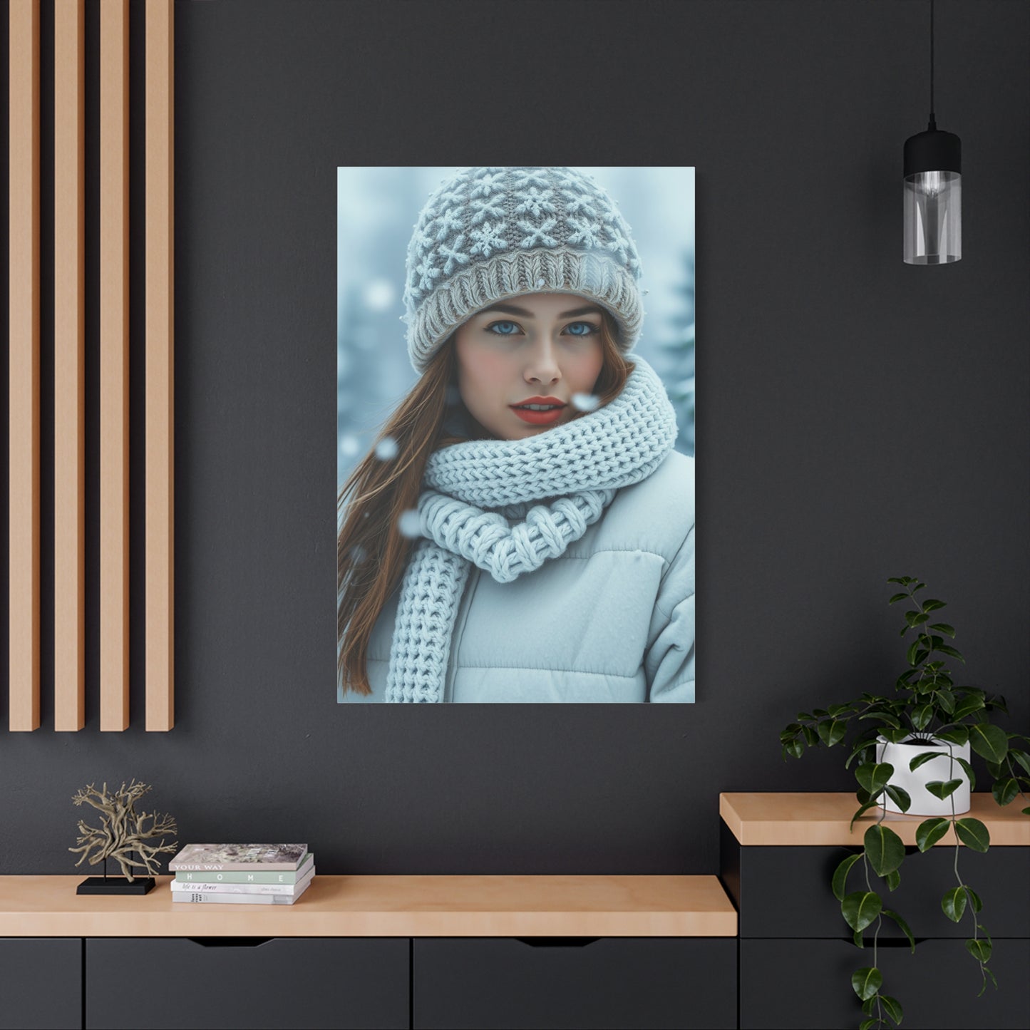 Icy Tranquility Wall Art Wall Art & Canvas Print