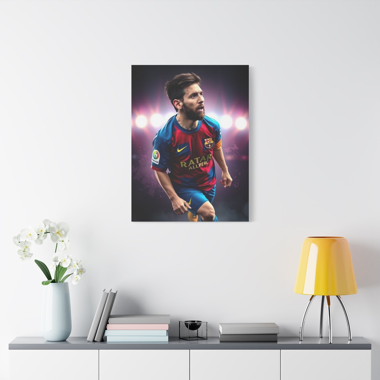Timeless Messi: Art on Canvas Wall Art & Canvas Print