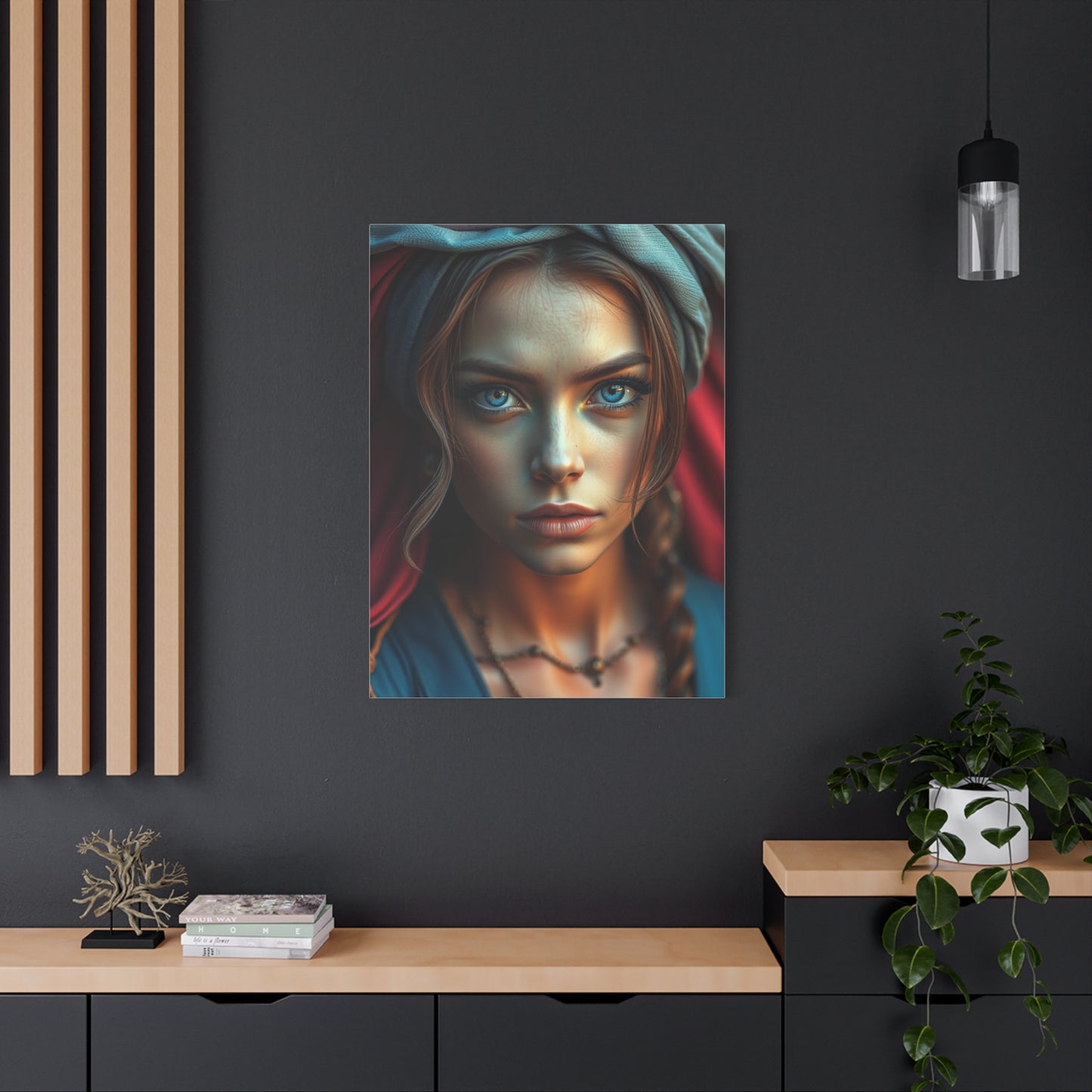 Deep Blue Rhapsody Wall Art & Canvas Print