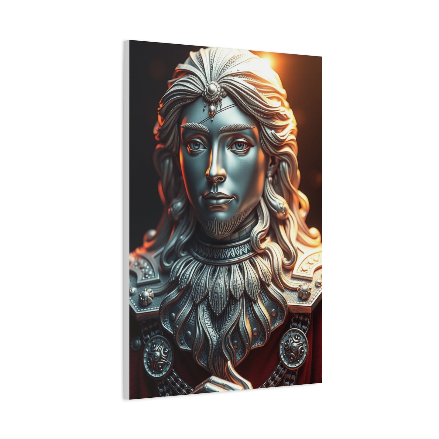 Argent Elegance Canvas wall art & canvas print