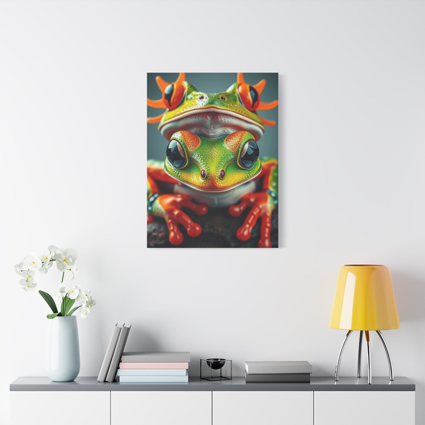 Amphibian Elegance Canvas