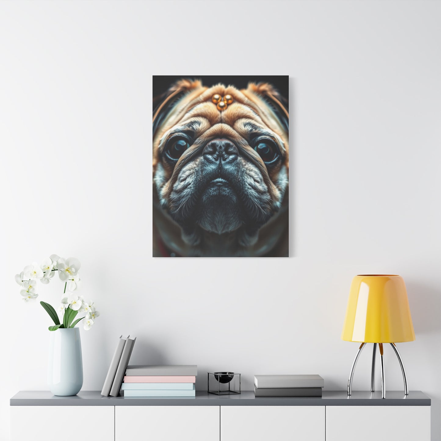 Vision Pug Art Art Wall Art & Canvas Print