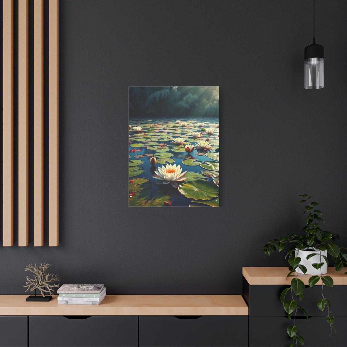 Claude Monet Water Lilies Art Supreme Gallery Wall Art & Canvas Print