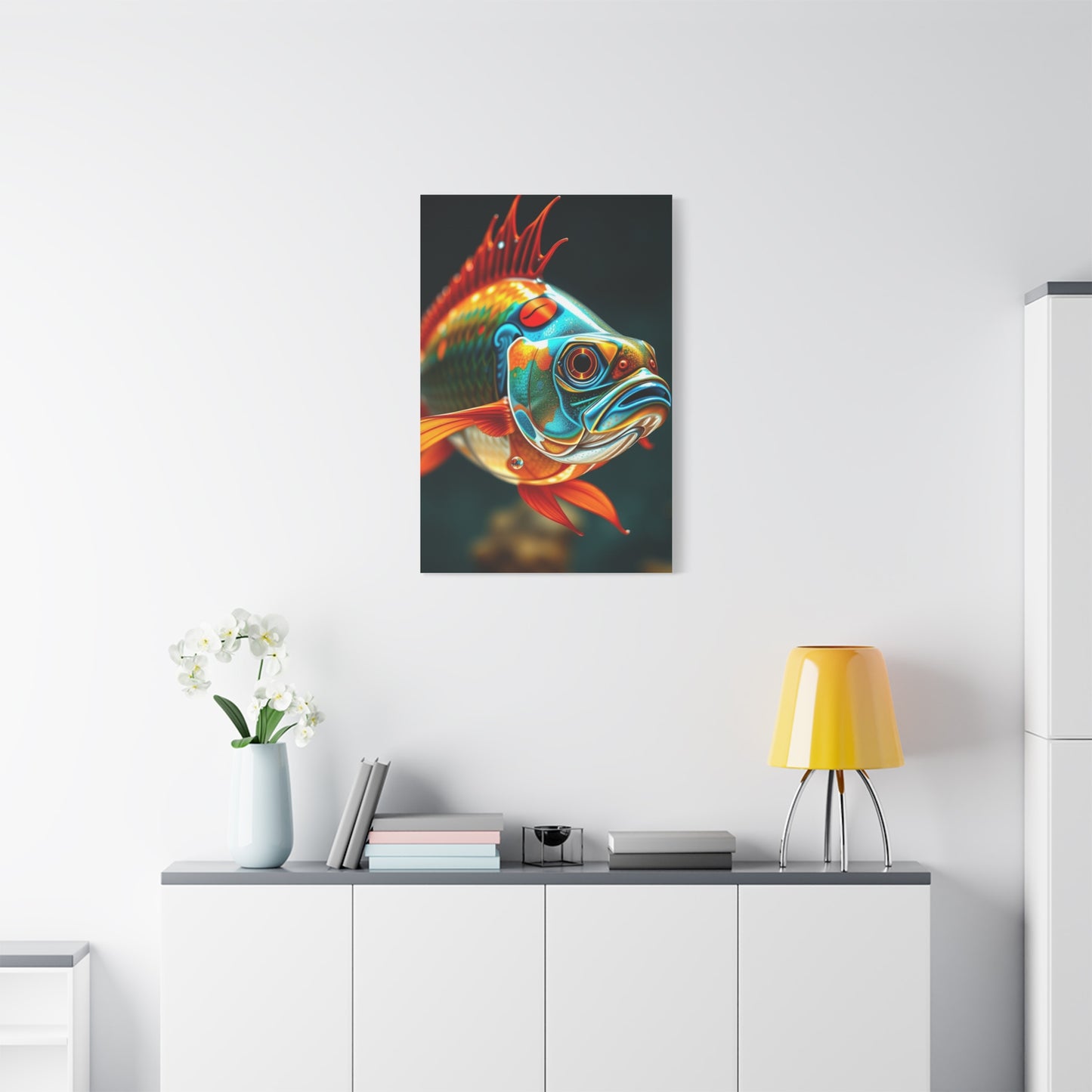 Fish Wall Art Refined Canvas Wall Art & Canvas Print
