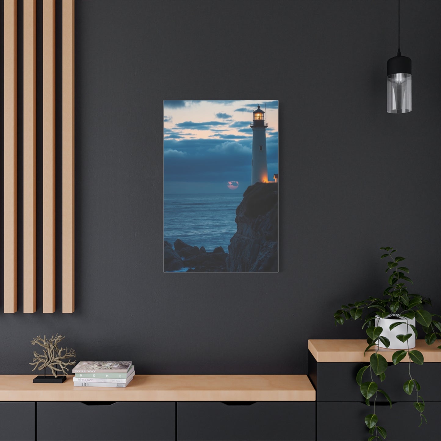 Illuminated Shores Masterpiece Wall Art & Canvas Print