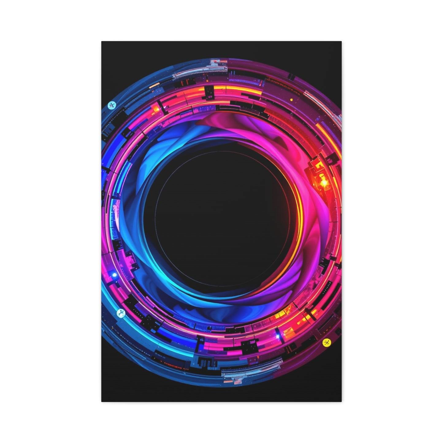 Serene Halo Enchantment wall art & canvas print