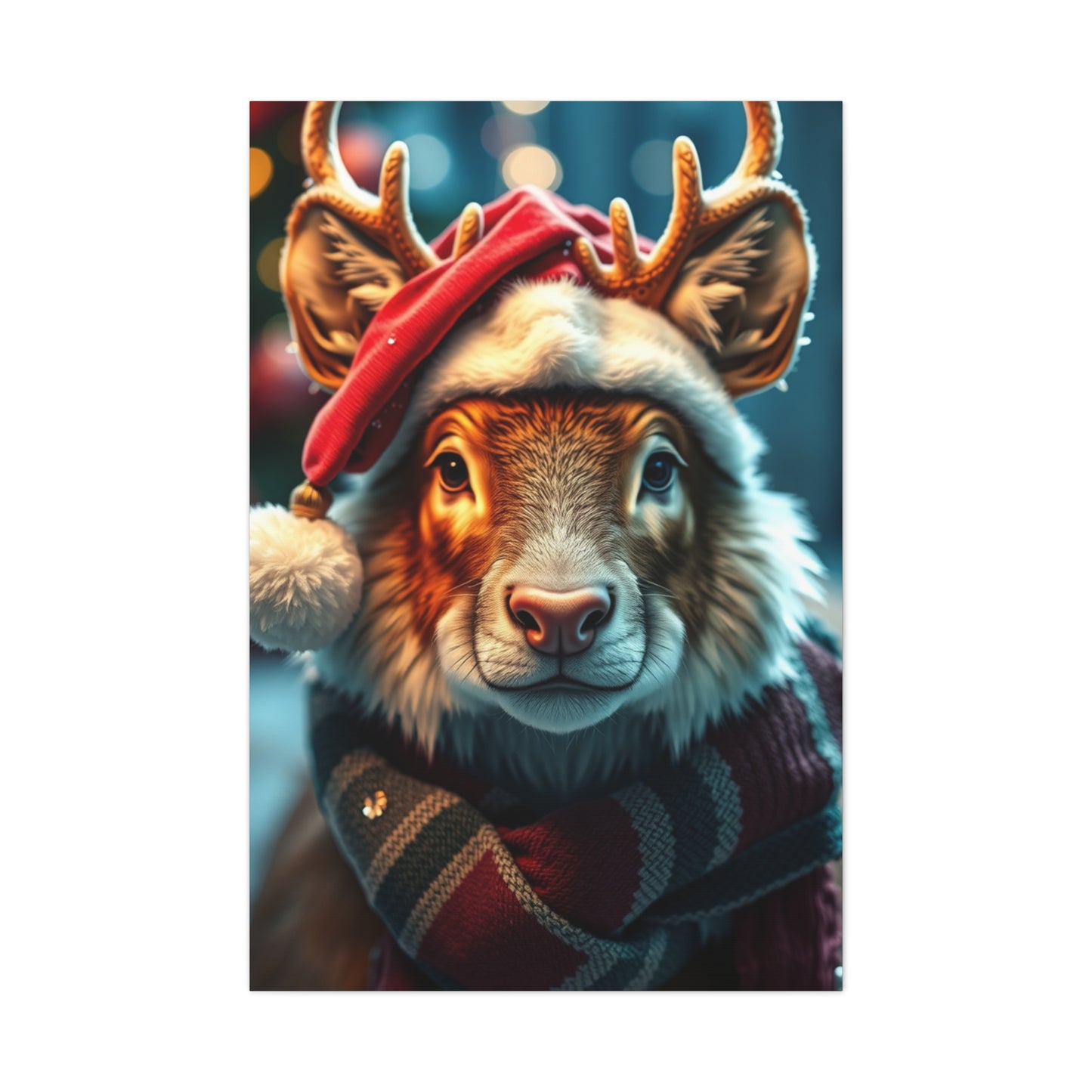 Elite Christmas Animal Art Vision Wall Art & Canvas Print