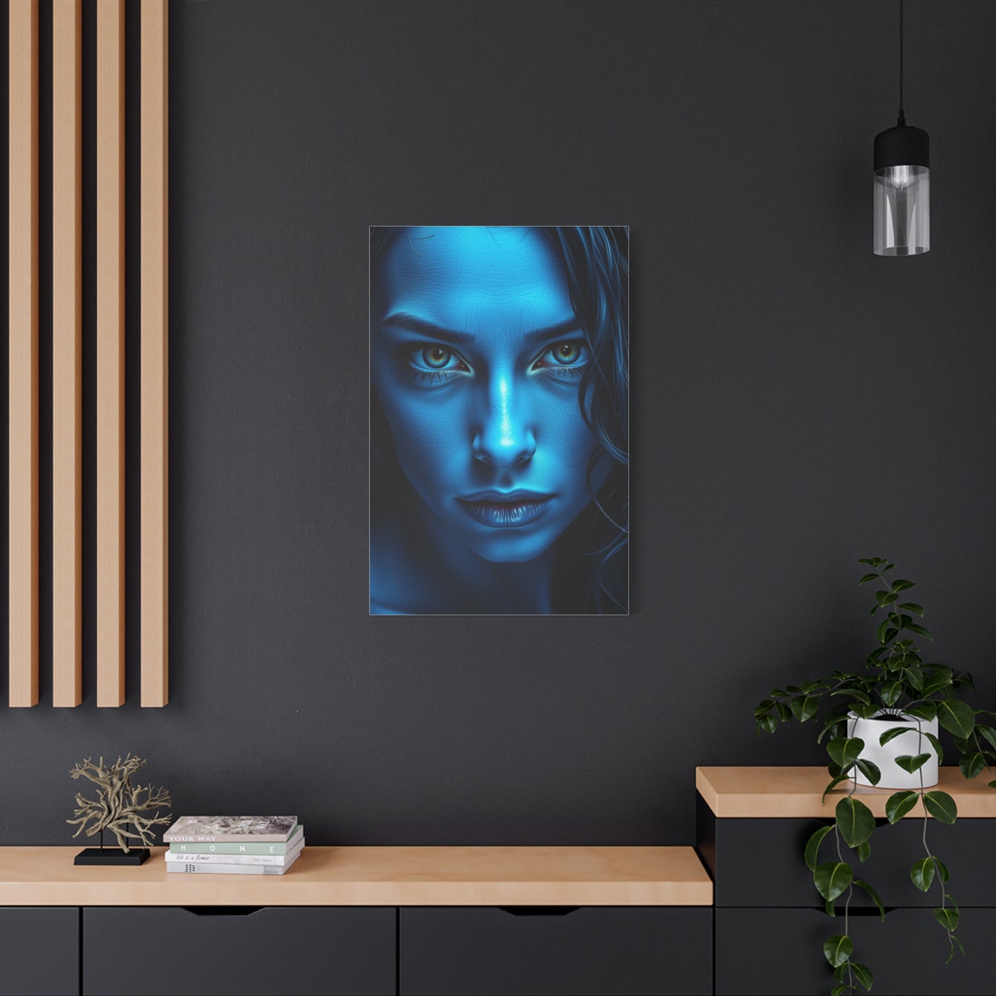 Cerulean Opulence Art Wall Art & Canvas Print